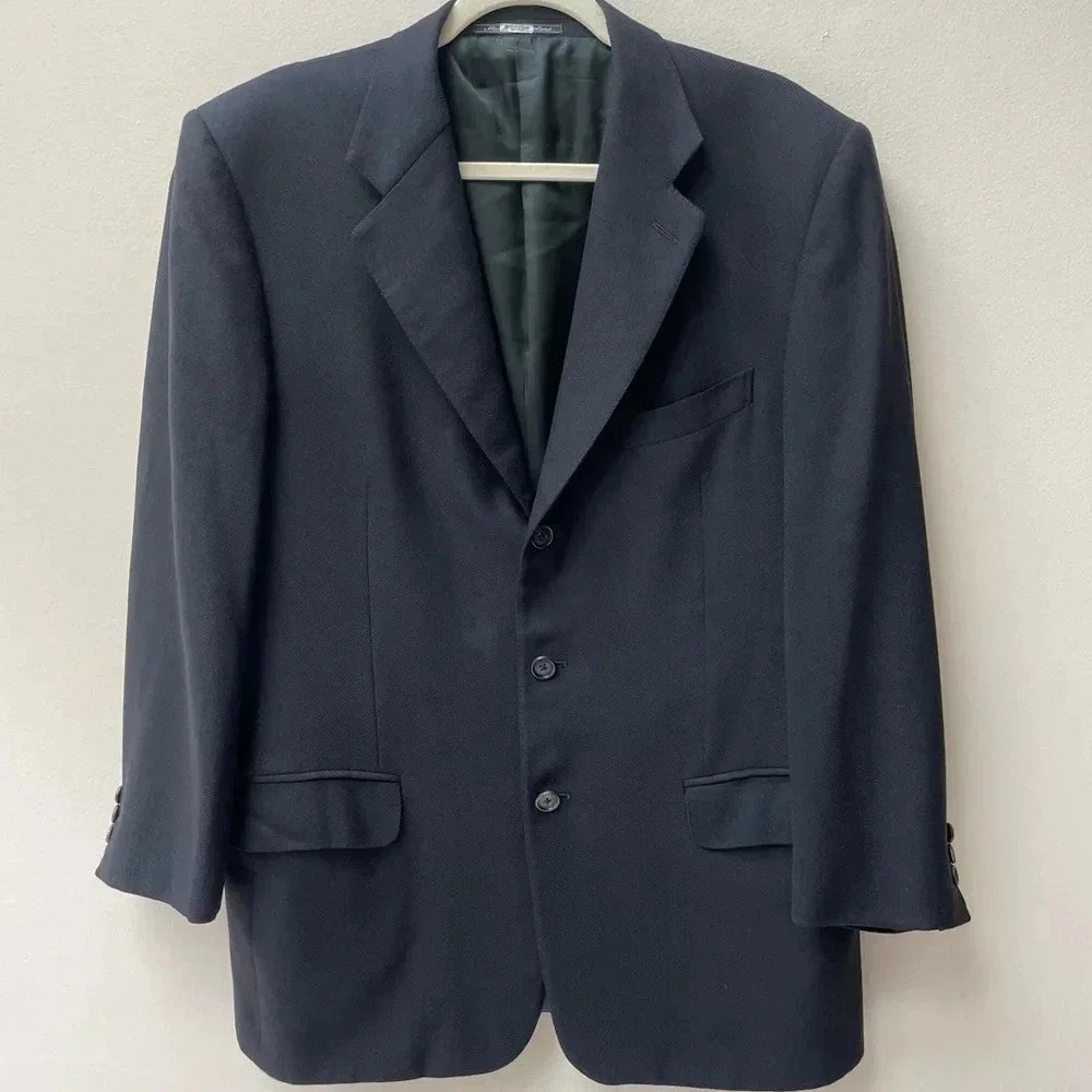 Zegna Gray 15 Milmil 15 Blazer Sports Coat